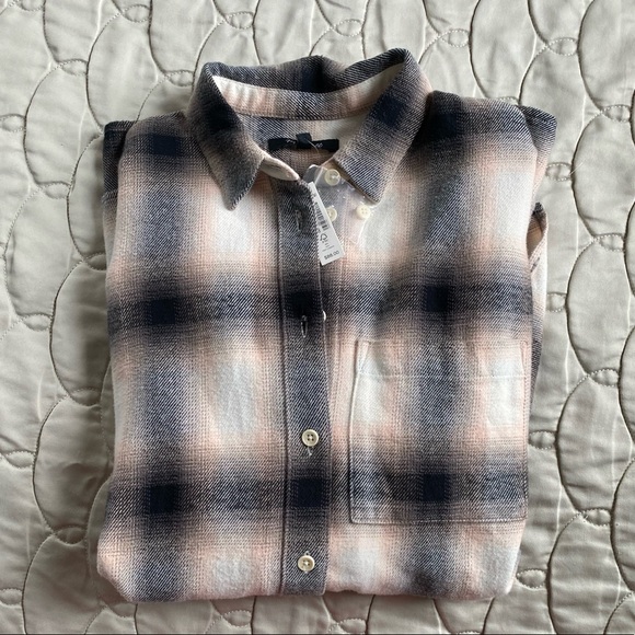Madewell Oversized Flannel - Picture 8 of 16